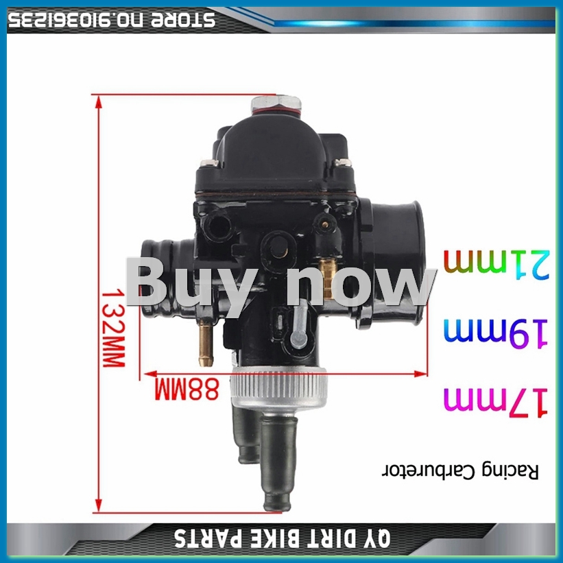 Motorcycle Carburetor - 오토바이 기화기 PHBG 21MM AD 기화기