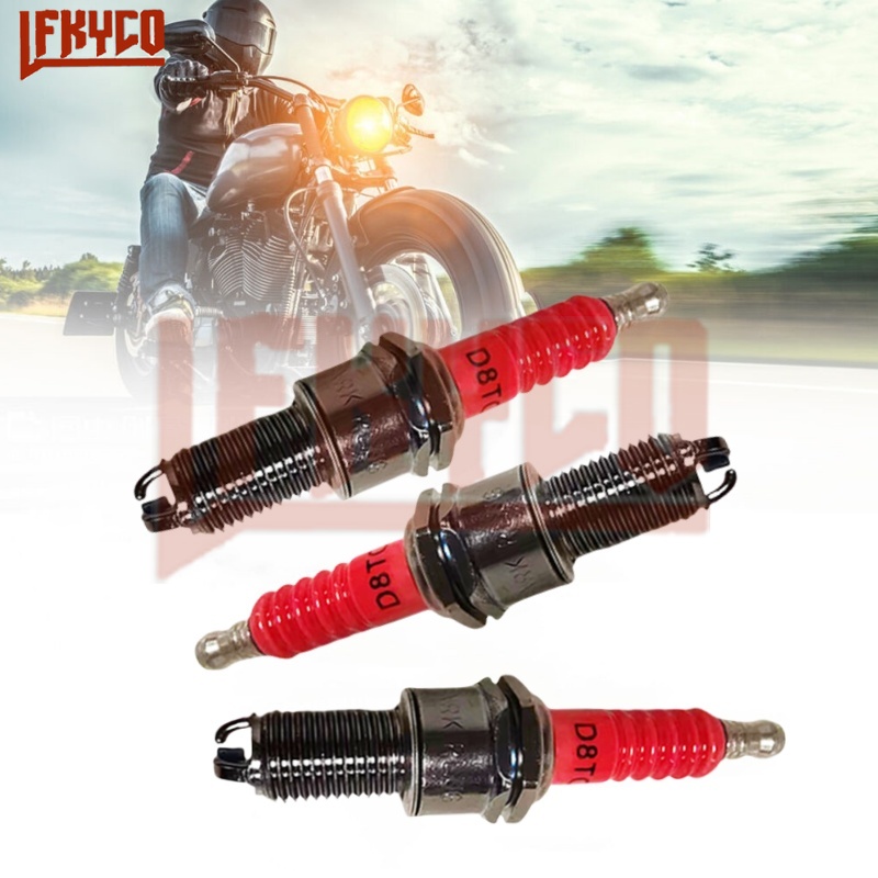 Motorcycle Spark Plug - 오토바이 D8TC 점화 플러그, 3 전극,