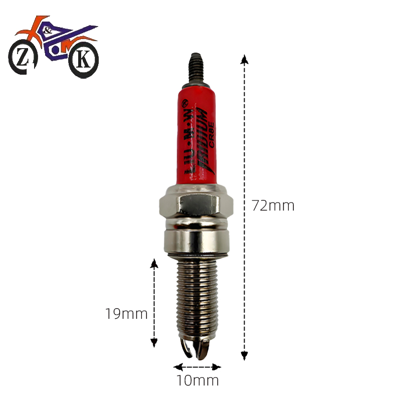 1PCS CR8E 3 전극 EFI 오토바이 Lridiu - Motorcycle Spark Plug 리뷰 및 가격