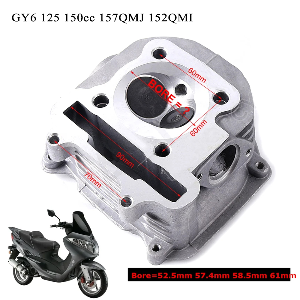 GY6 150 실린더 헤드 오토바이 부품, 중국 스쿠터 - Engine Parts Motorcycle 리뷰 및 가격